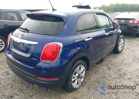 2016 Fiat 500X Easy из США, поврежденный, VIN ZFBCFYBT5GP506025